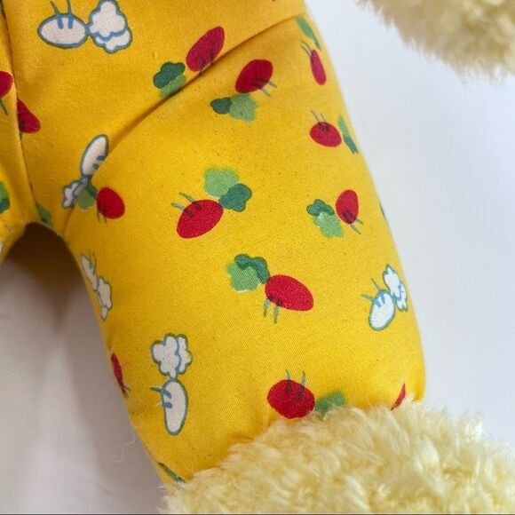 NWT Vintage KellyToy Easter Rabbit Bunny Plush Stuffed stuffie carrots 1997 - Picture 7 of 10